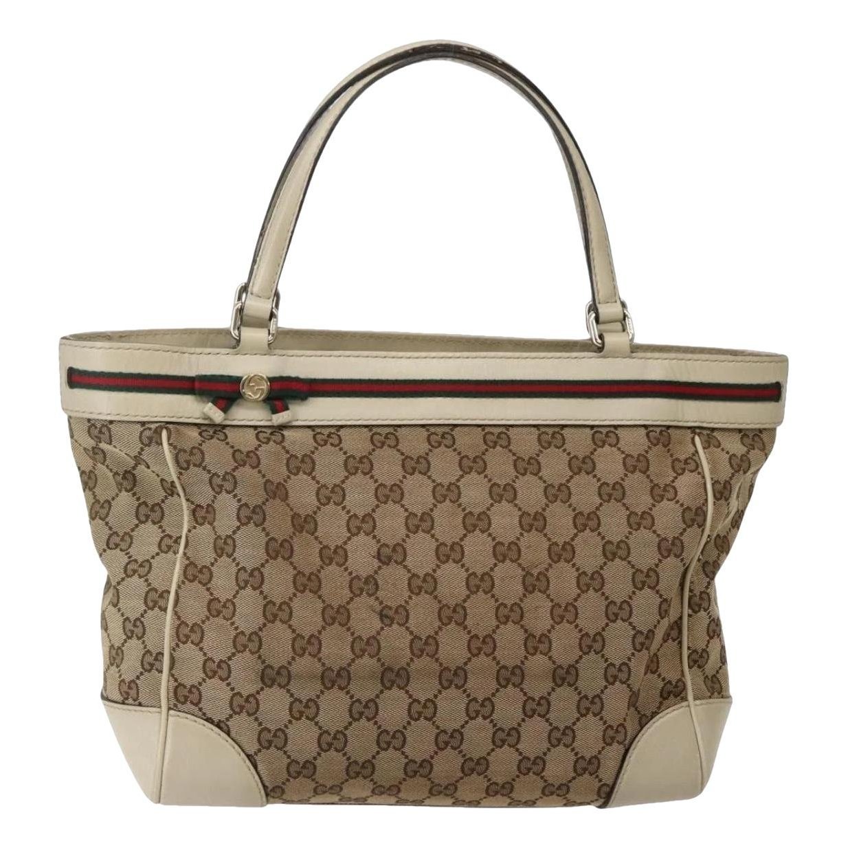 Leather tote