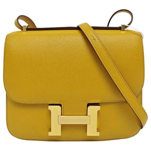 Constance leather crossbody bag