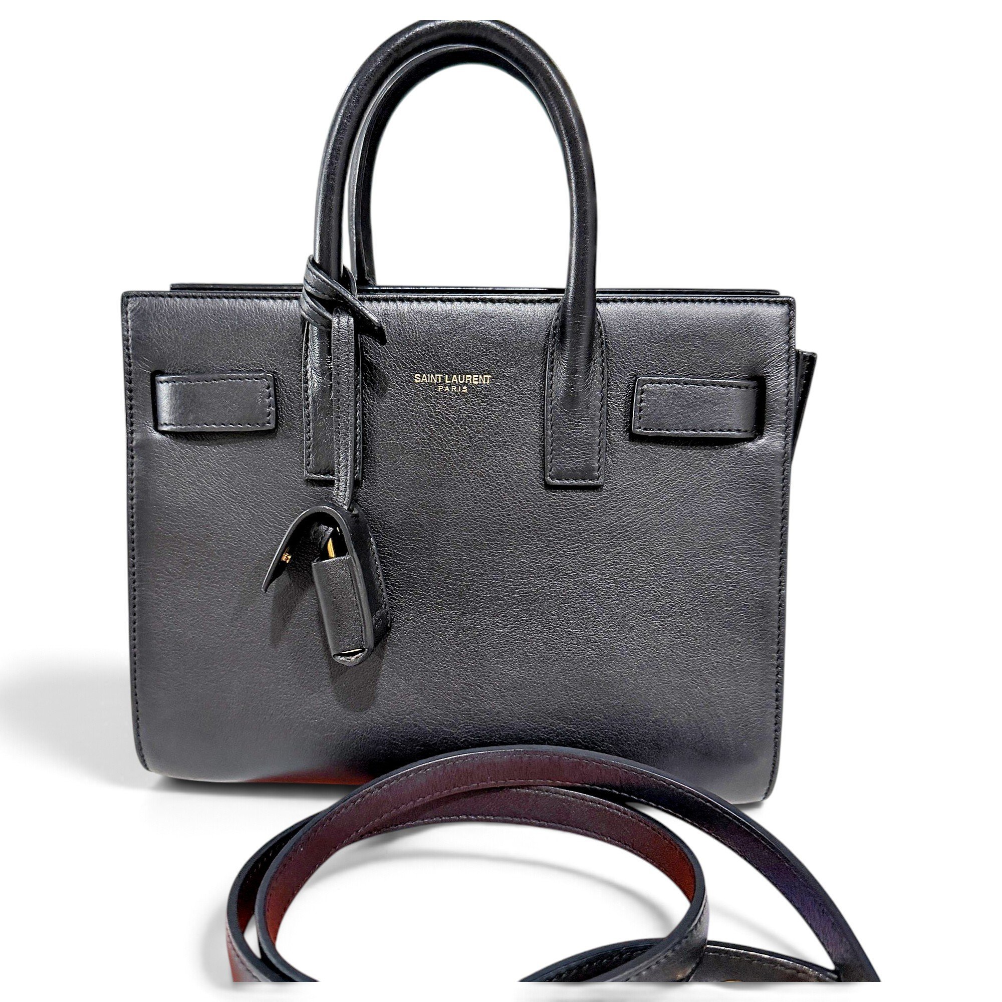 Sac de Jour leather tote
