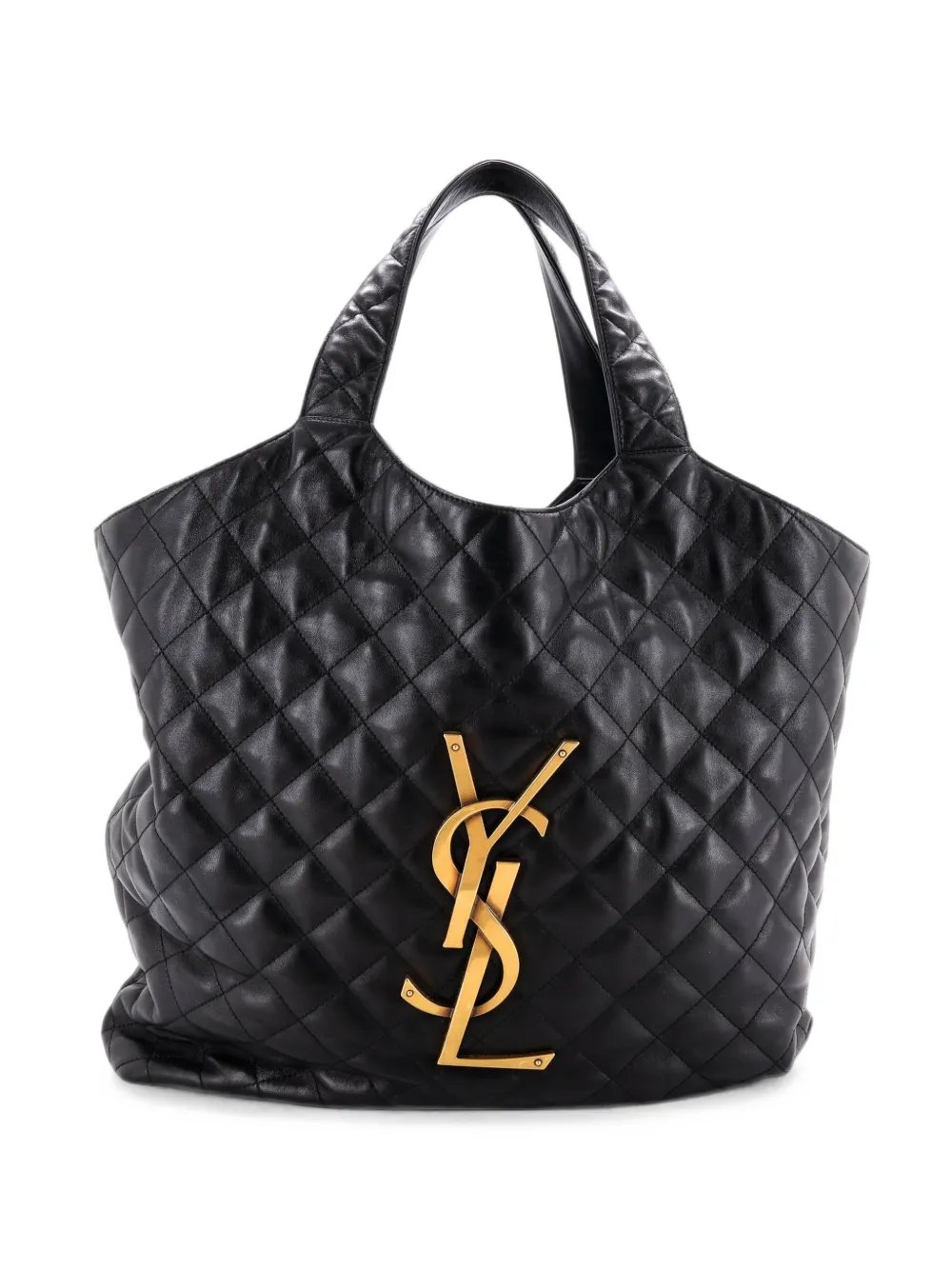 Icare Shopping Quilted Leather Maxi tote bag