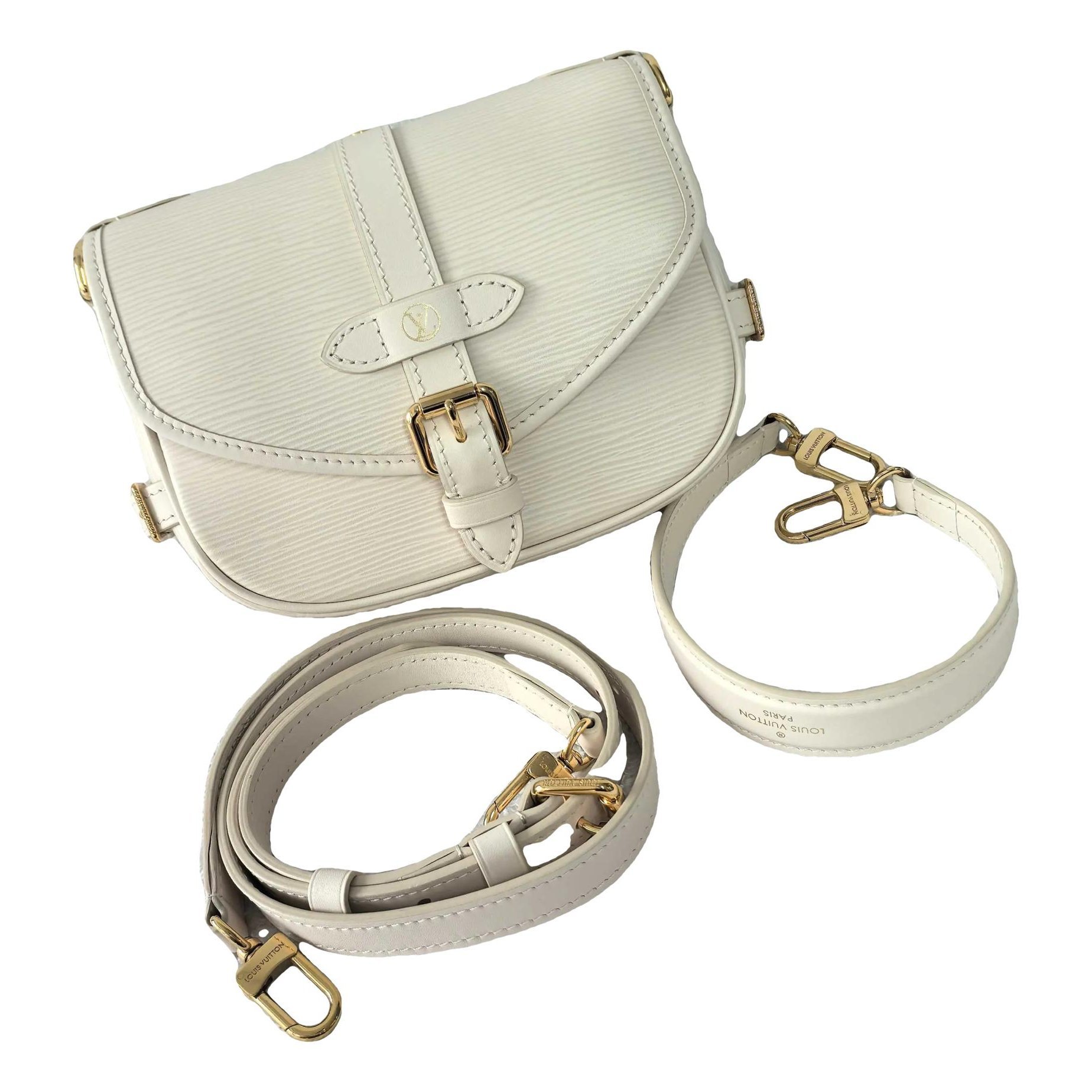 Saumur leather crossbody bag