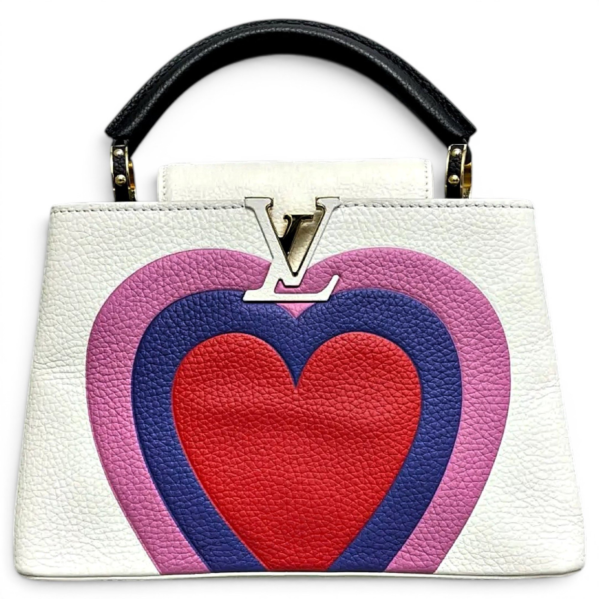 Capucines leather handbag