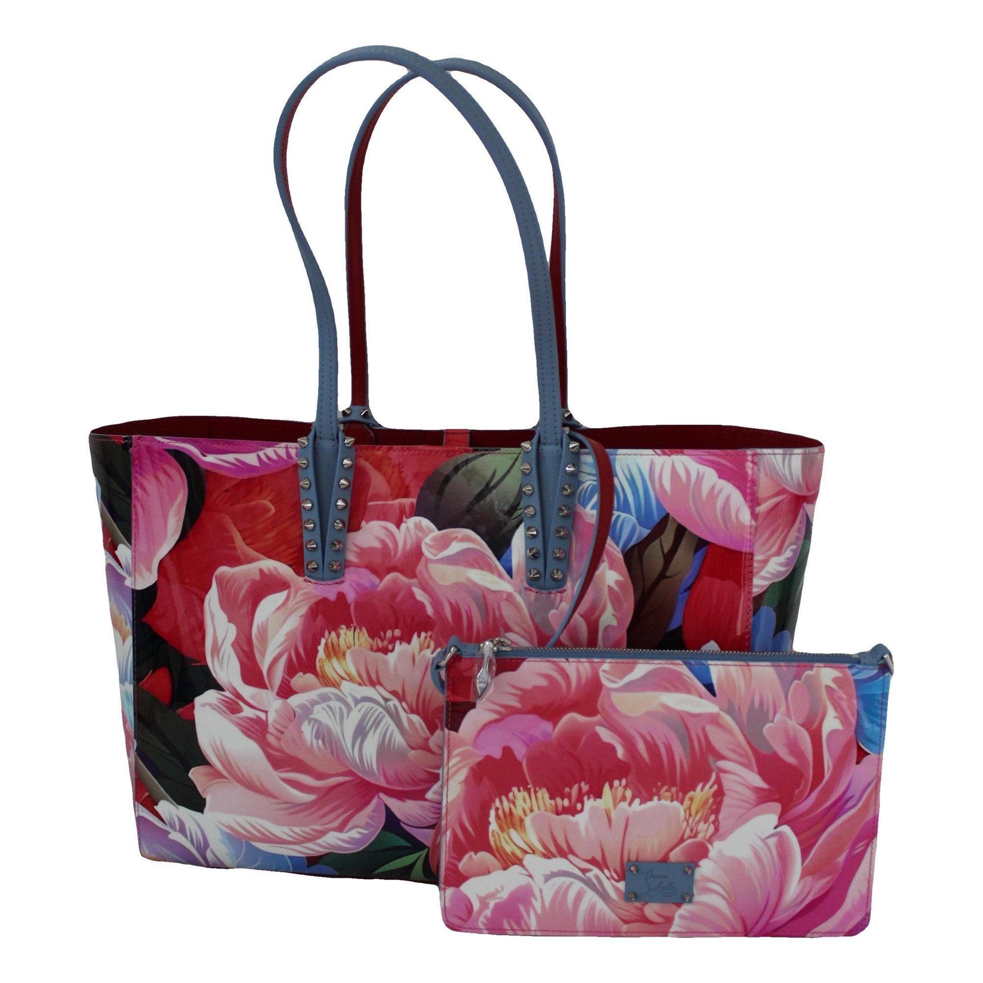 Christian Louboutin Cabata patent leather tote