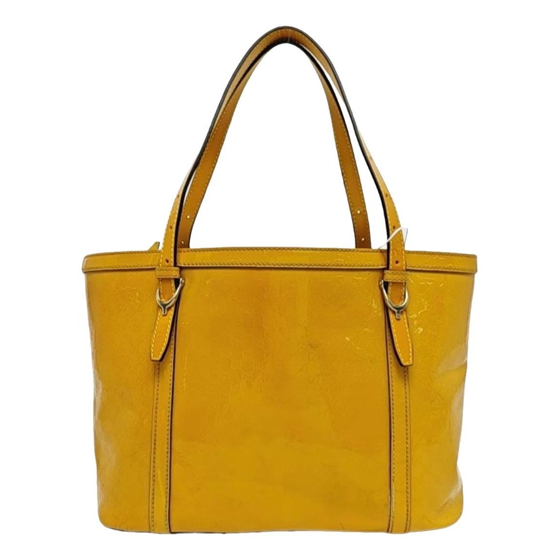 Dôme patent leather handbag