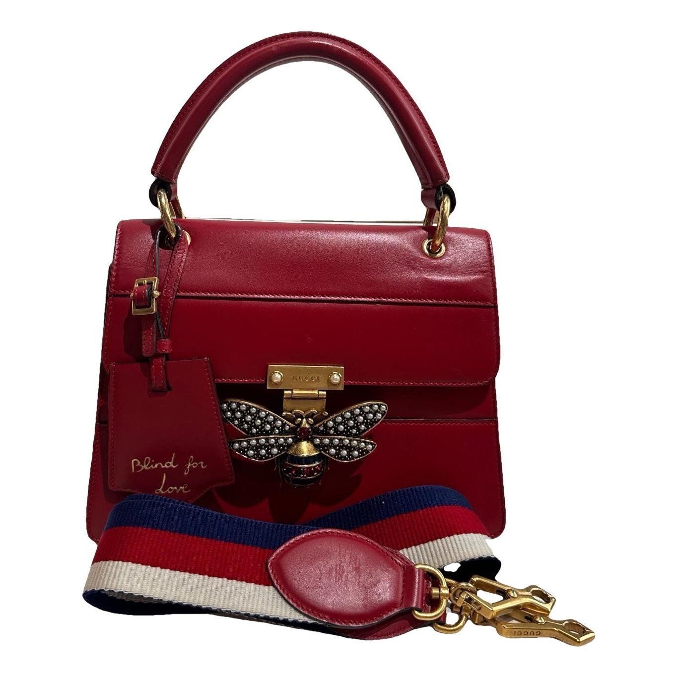 Queen Margaret leather handbag