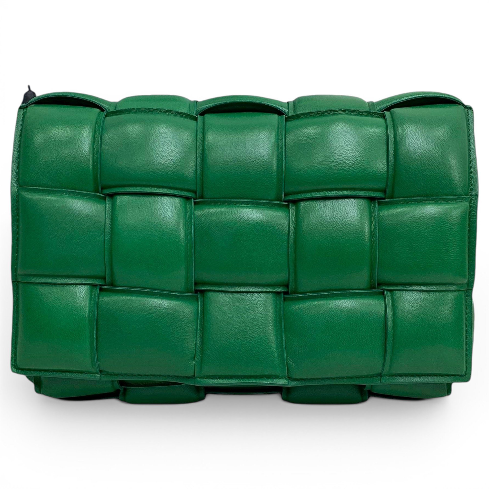 Cassette Padded leather handbag