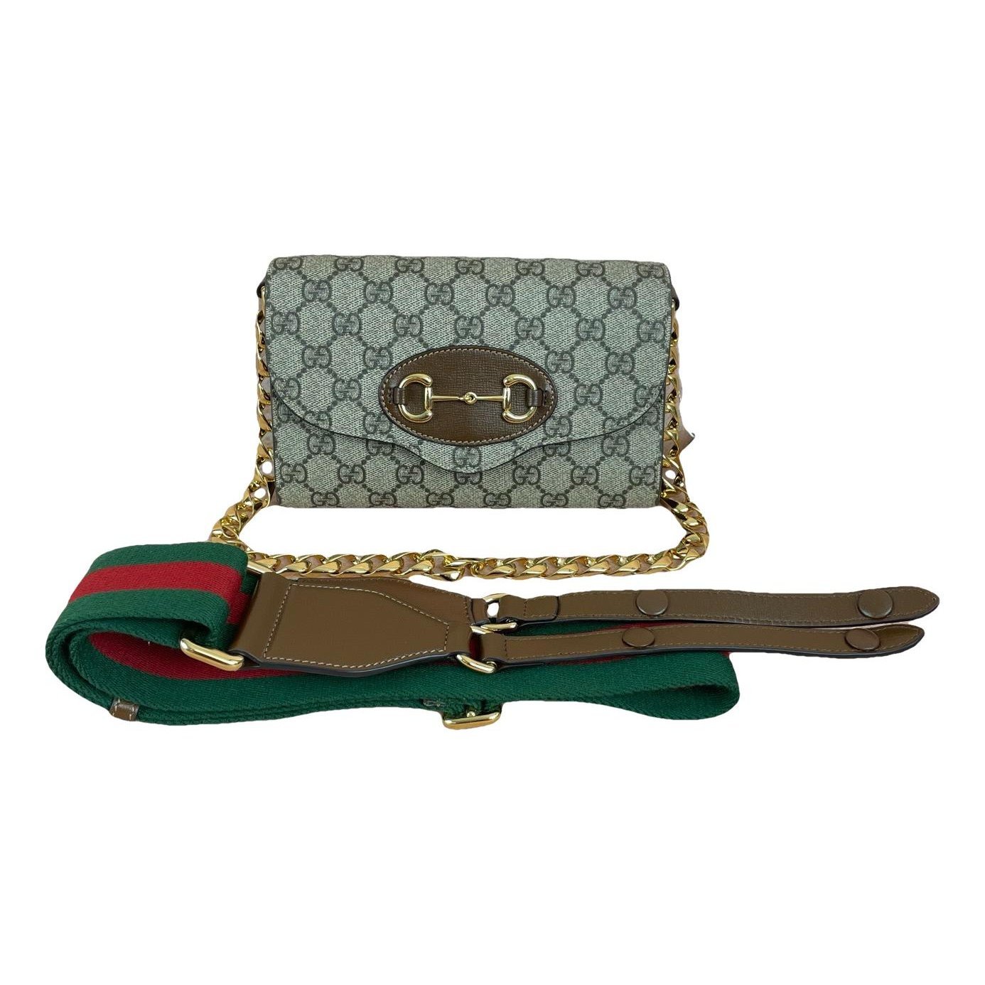 Horsebit 1955 Chain Wallet cloth handbag