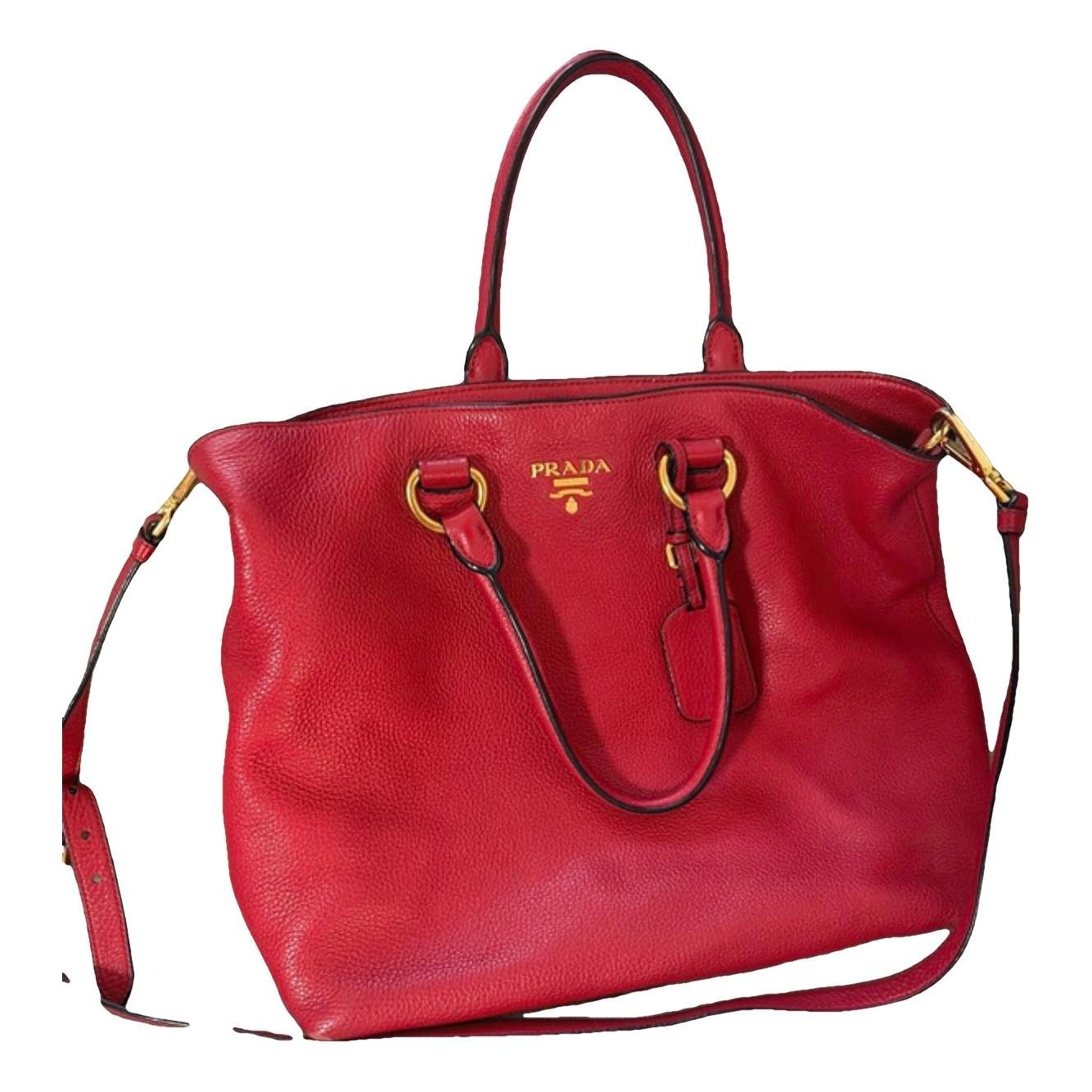Leather tote