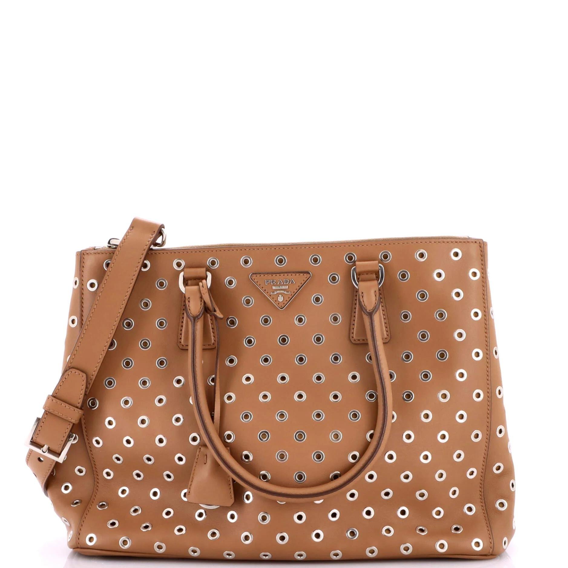 Leather tote