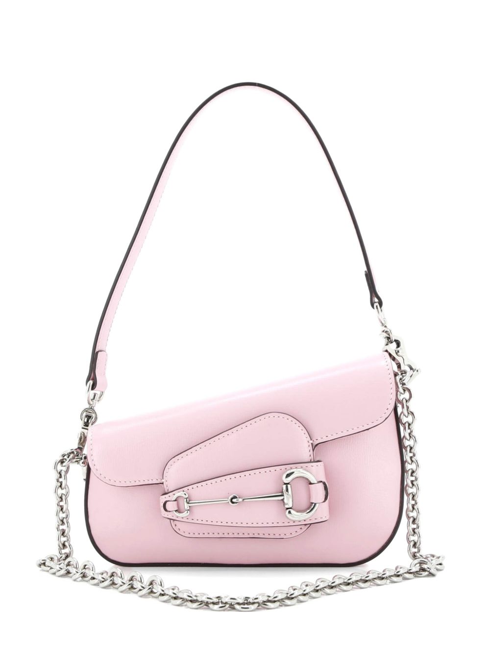 Horsebit 1955 Asymmetric Leather Mini shoulder bag