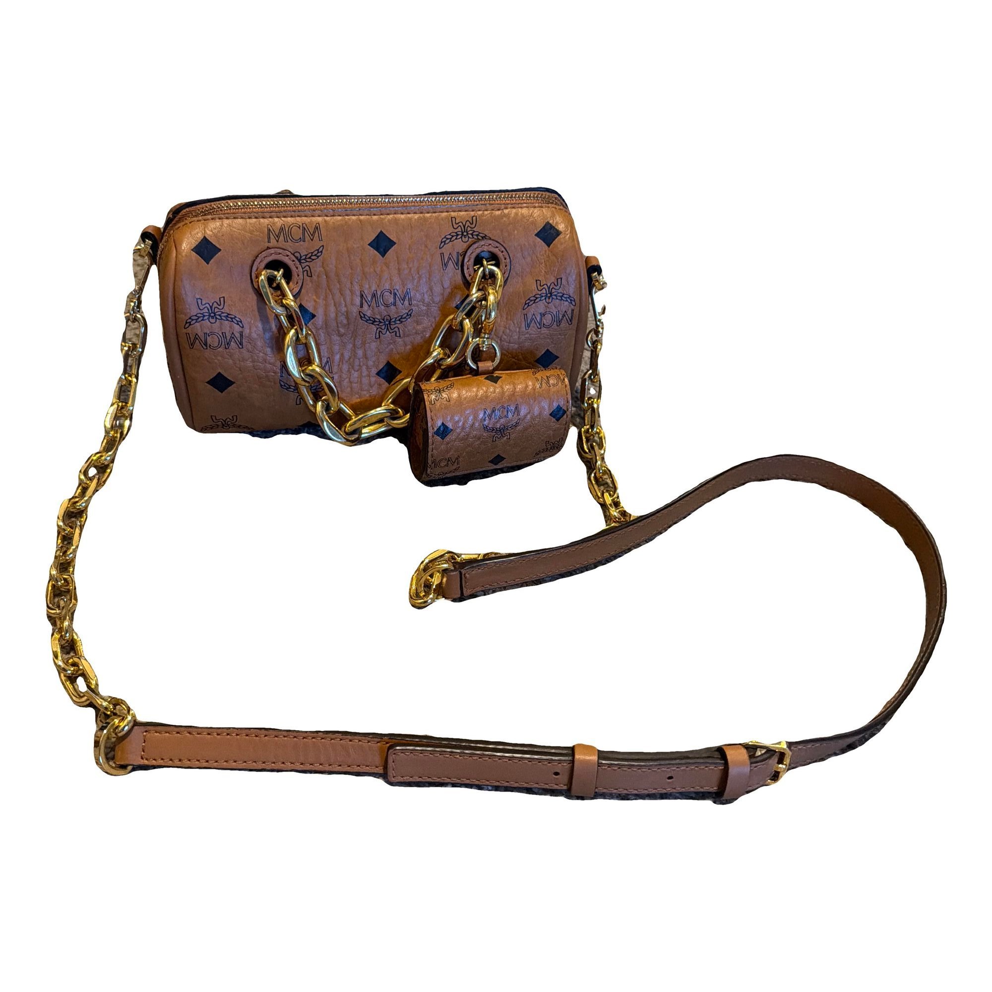 Leather crossbody bag