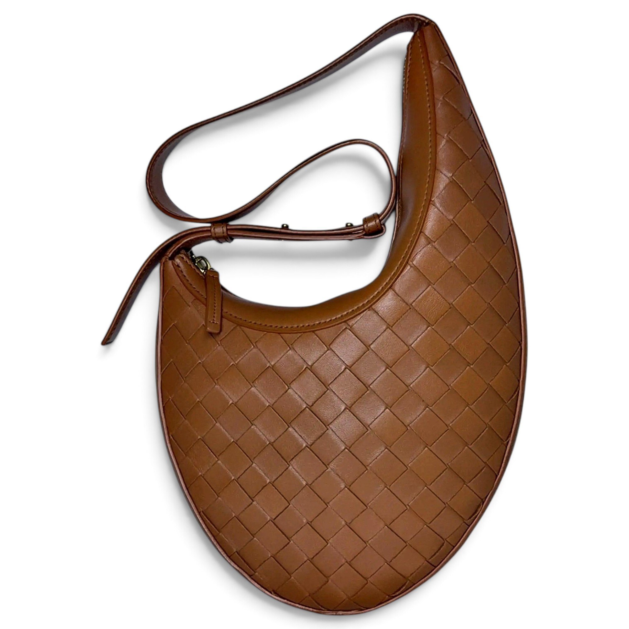 Scoop leather handbag