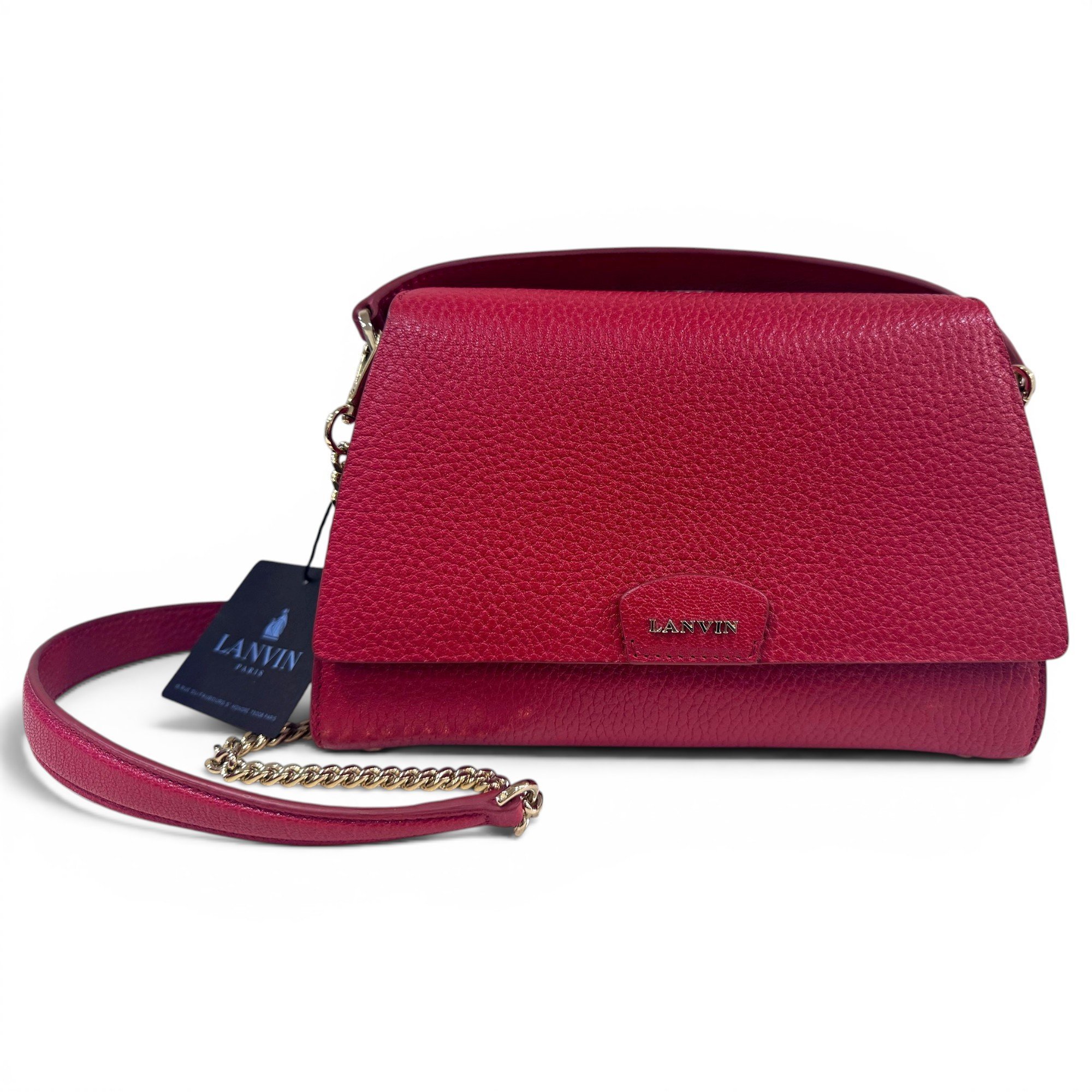 Leather crossbody bag