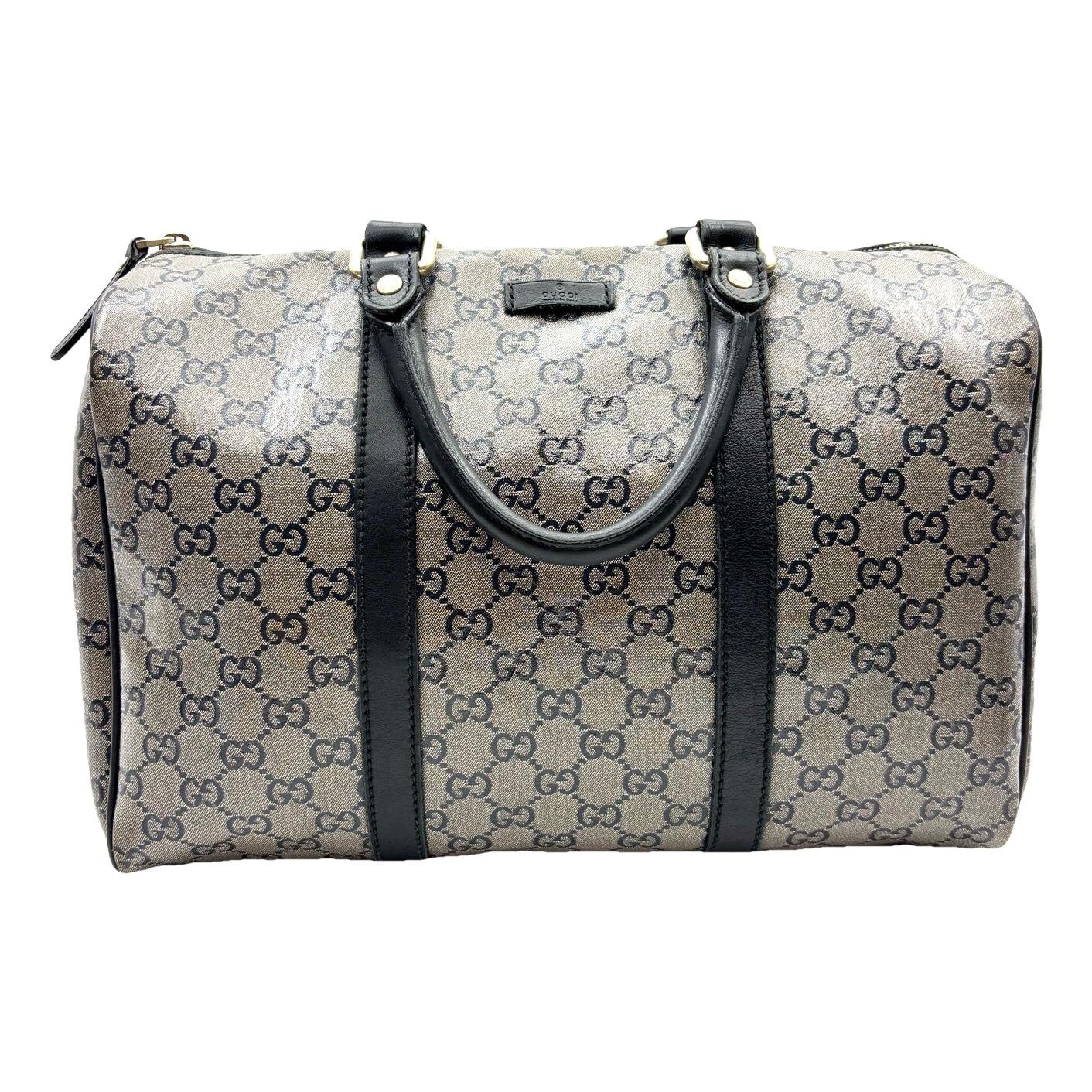 Boston leather handbag