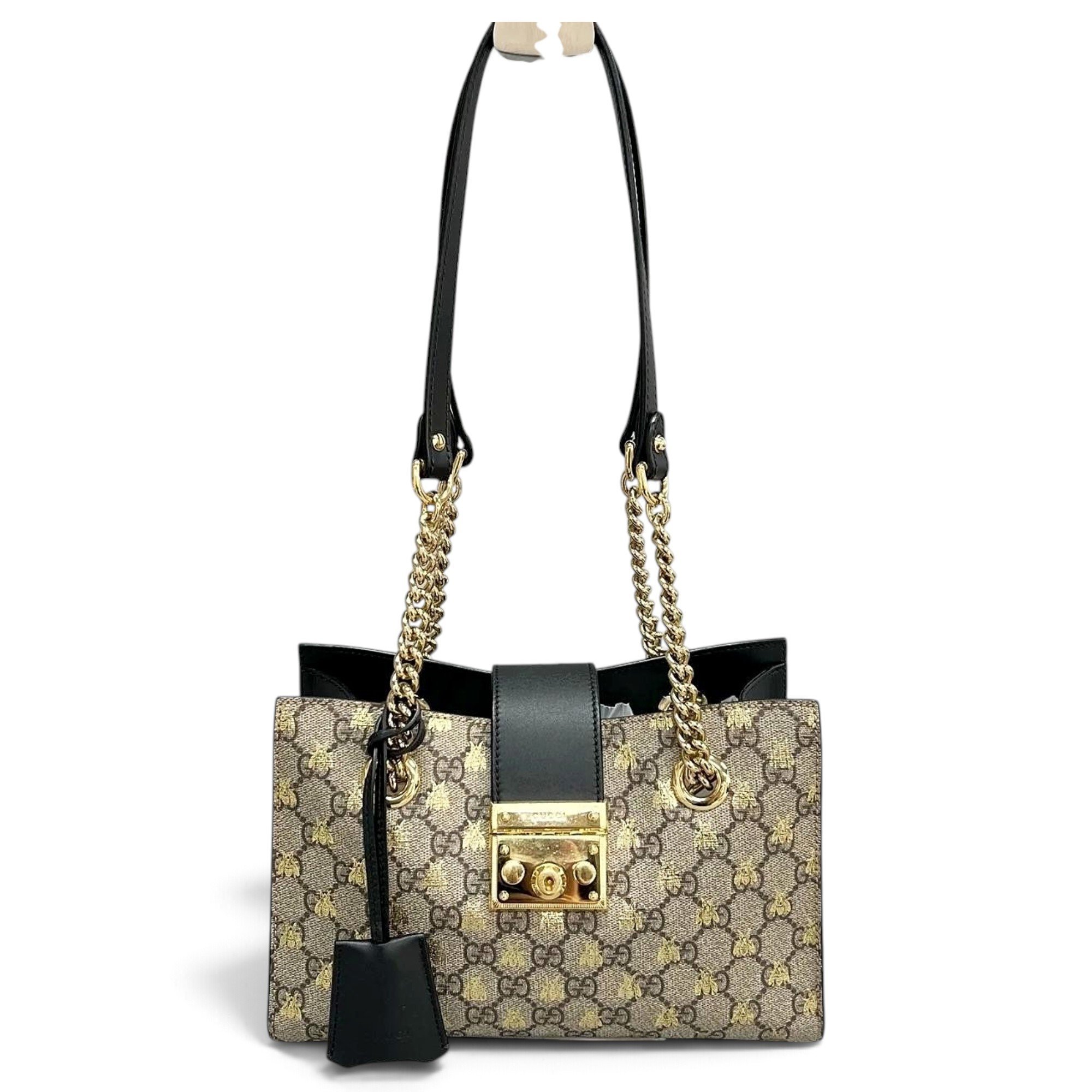 Padlock cloth handbag