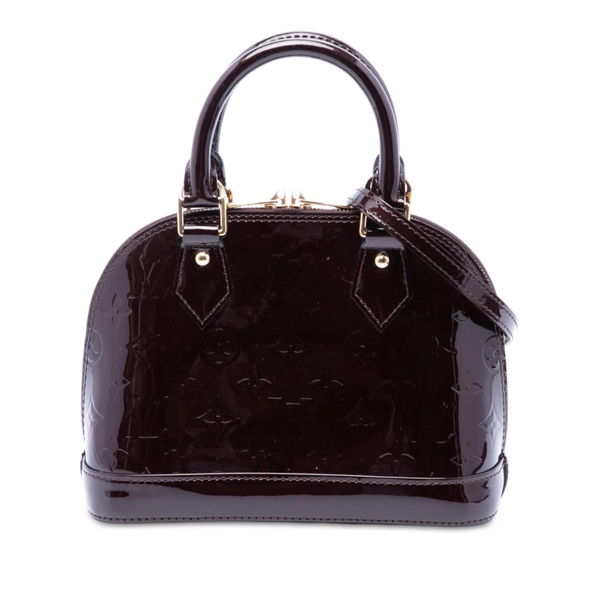 Alma leather handbag
