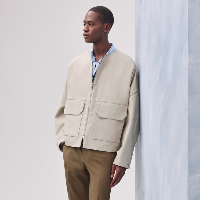 Corde Zipped Straight Cut Jacket