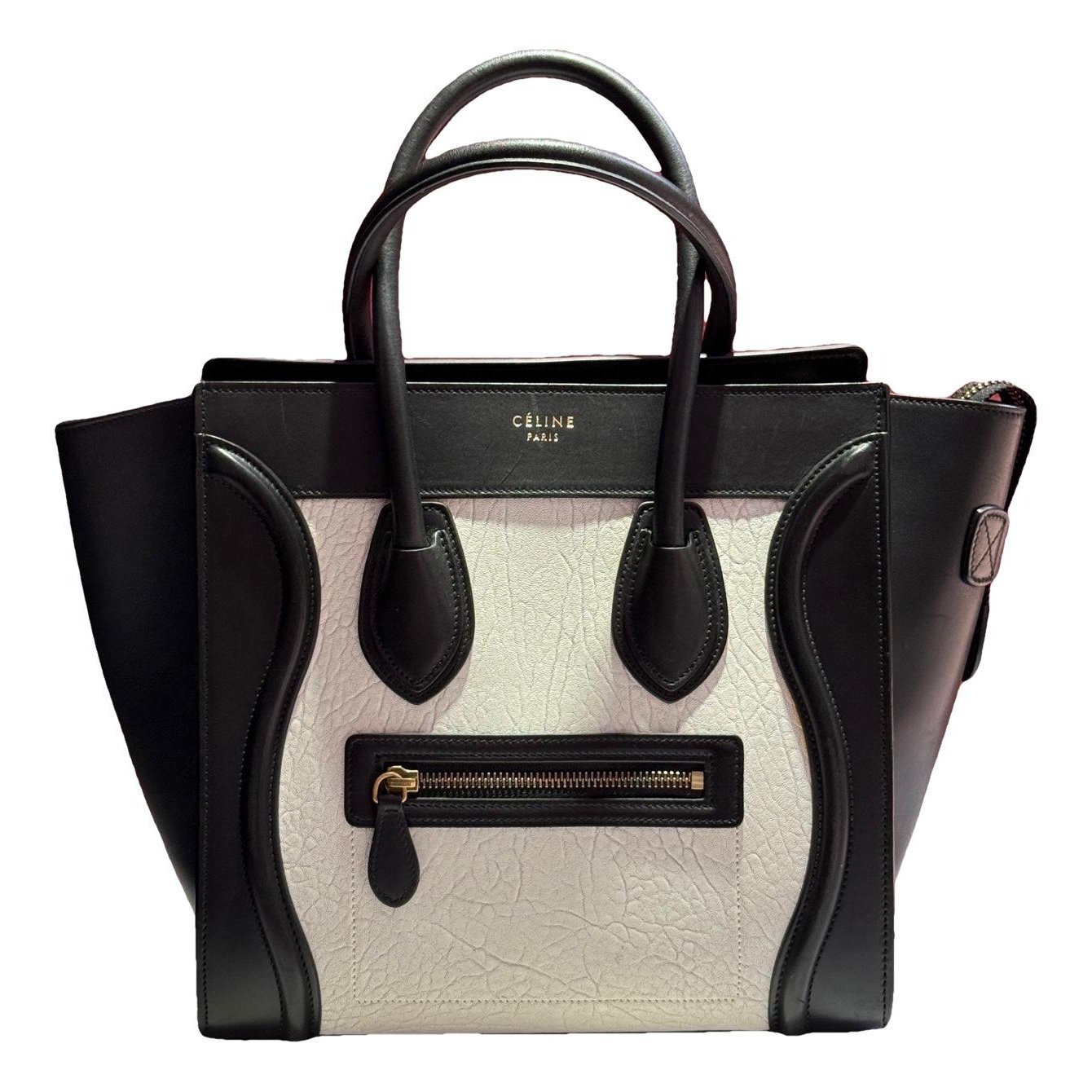 Luggage leather handbag