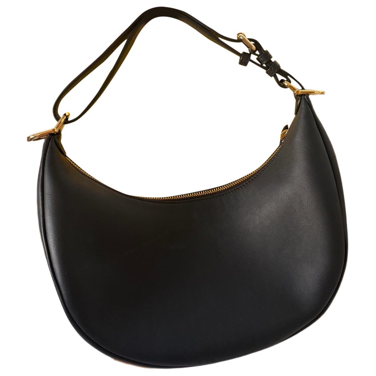 Fendigraphy leather handbag