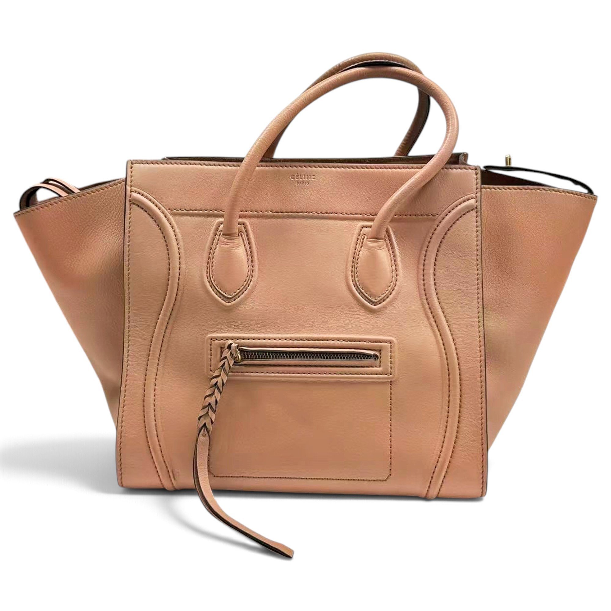 Celine Luggage Phantom leather handbag