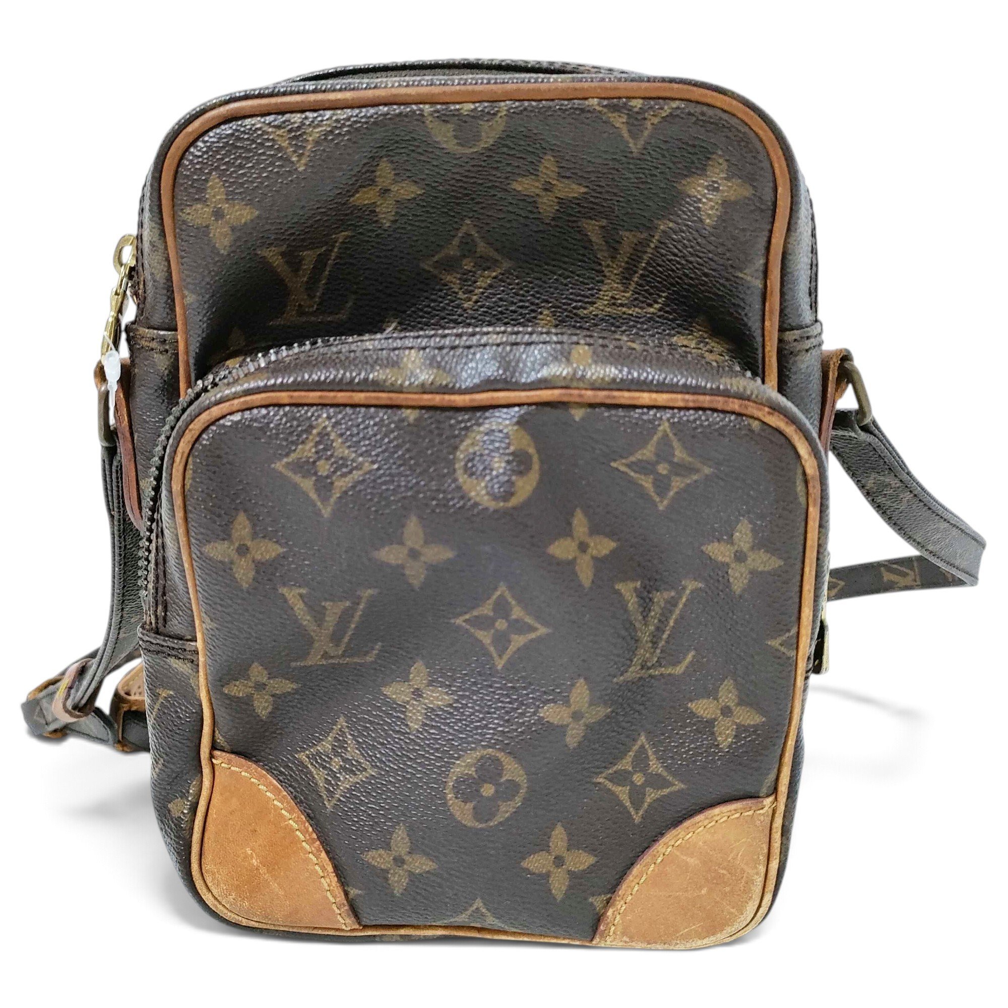Danube leather crossbody bag