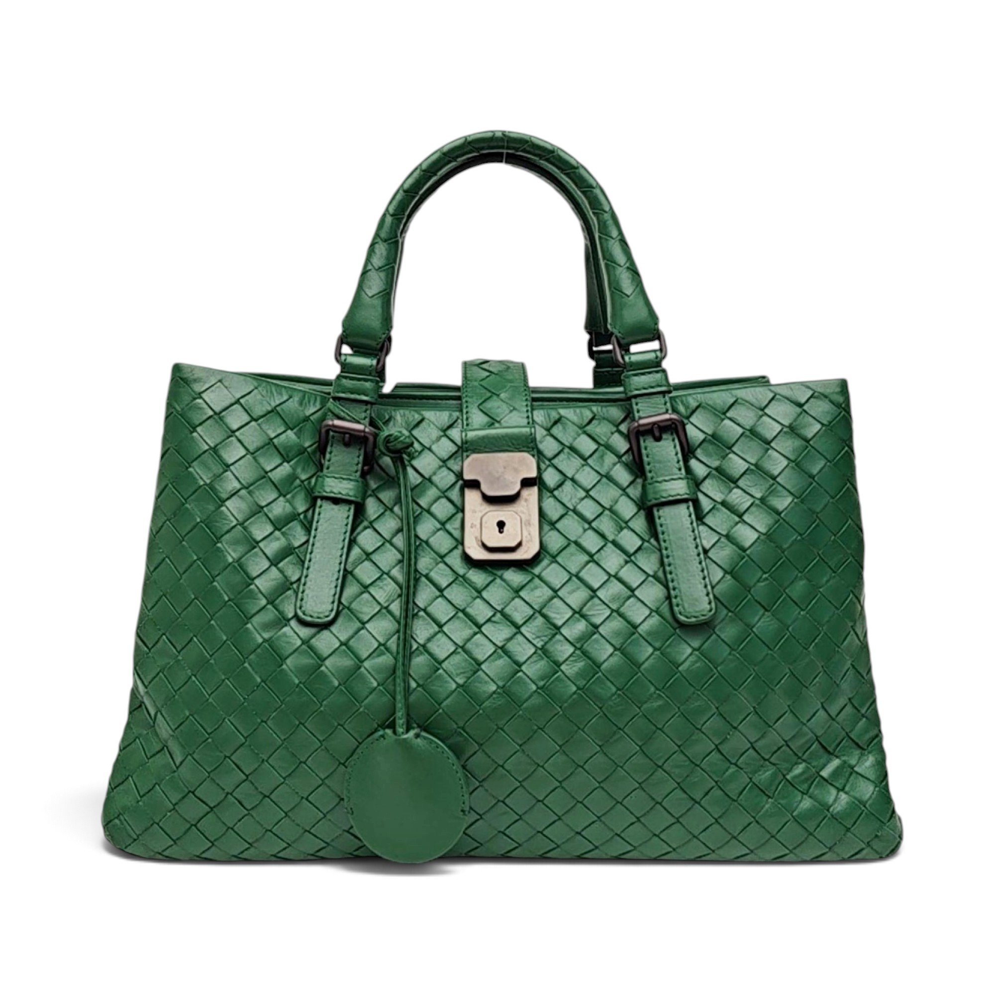 Roma leather tote