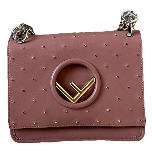 Kan I Logo leather handbag