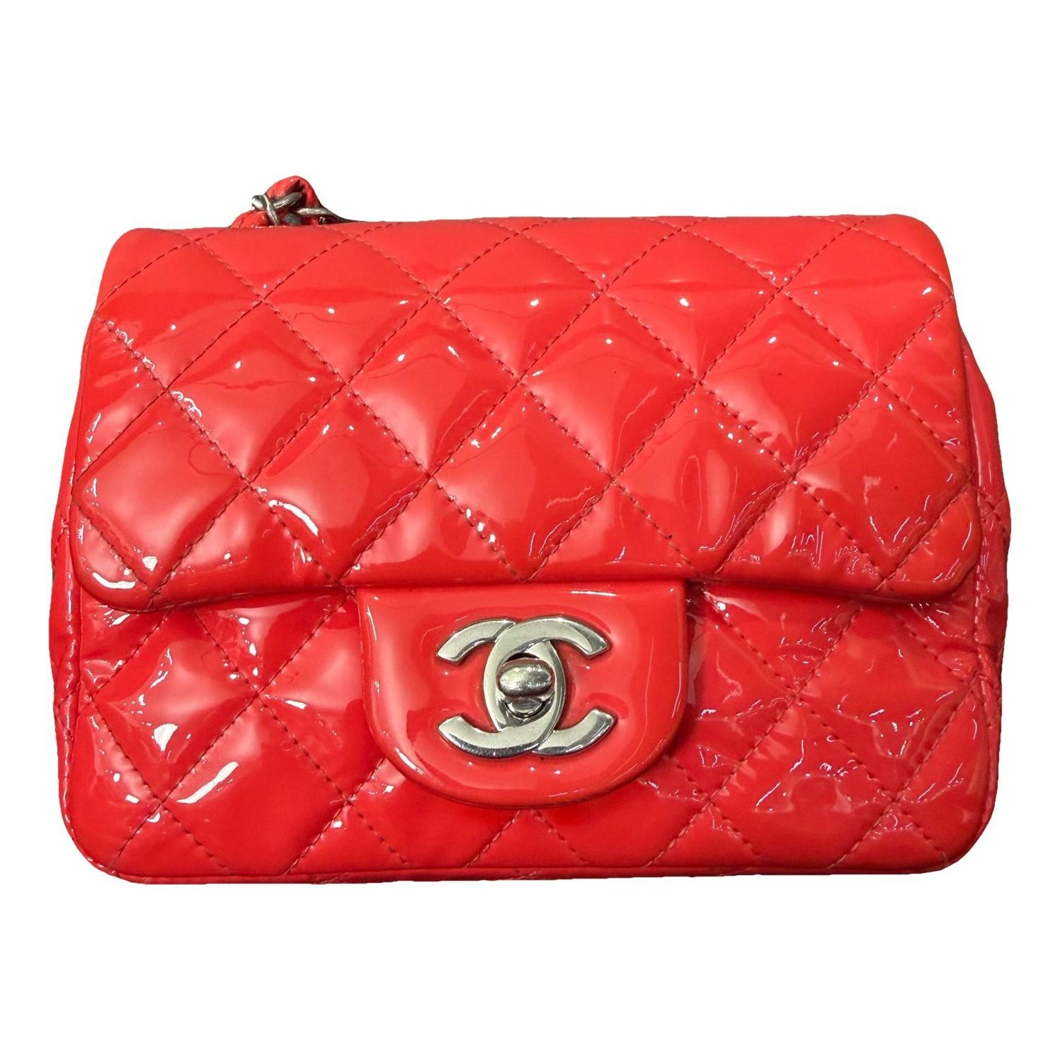 Timeless/Classique patent leather handbag
