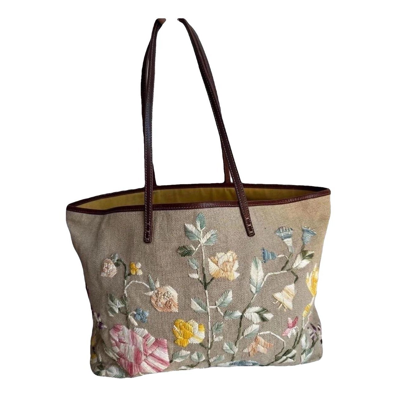 Linen handbag