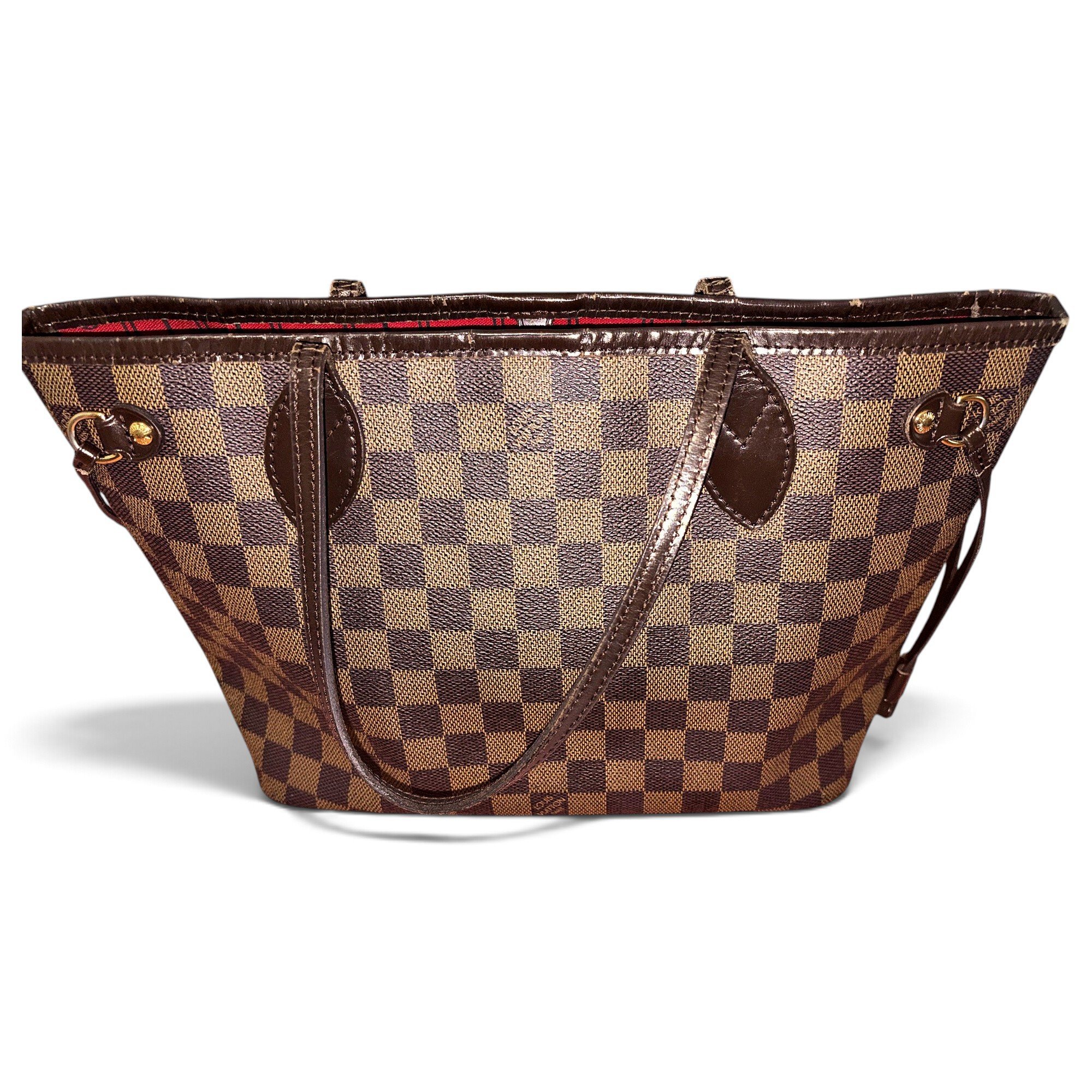 Neverfull leather tote