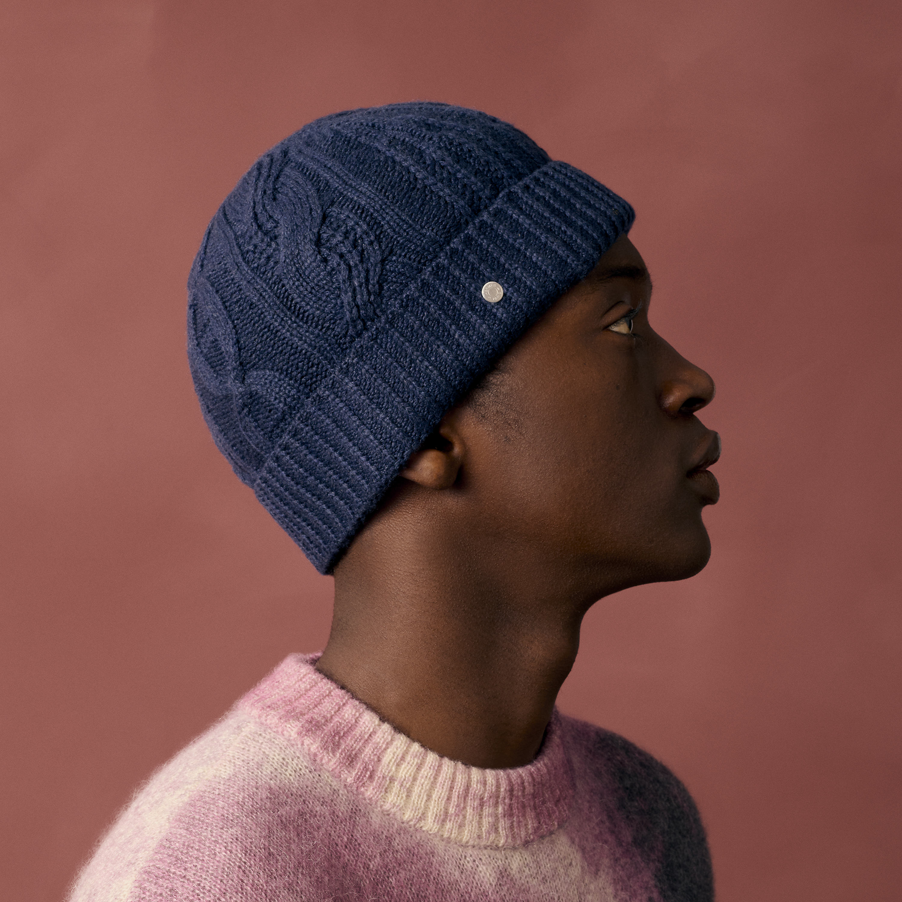 Cable Maillons beanie
