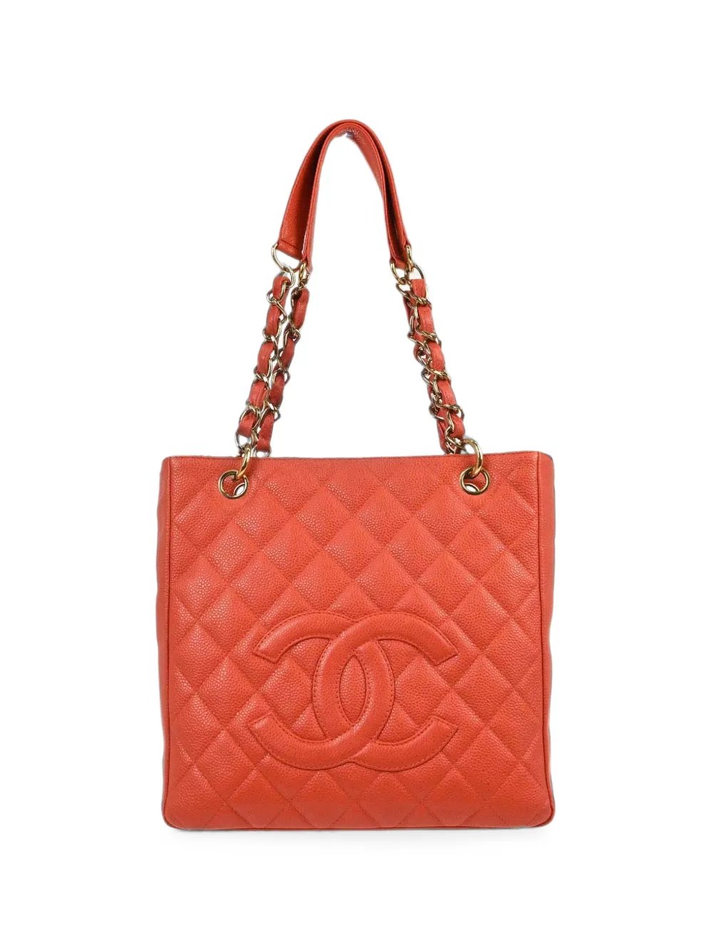 2002 Petite leather tote bag