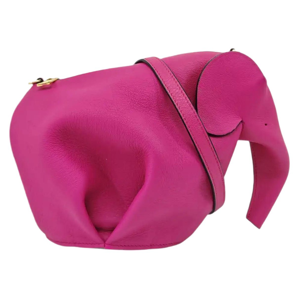 Animals leather crossbody bag
