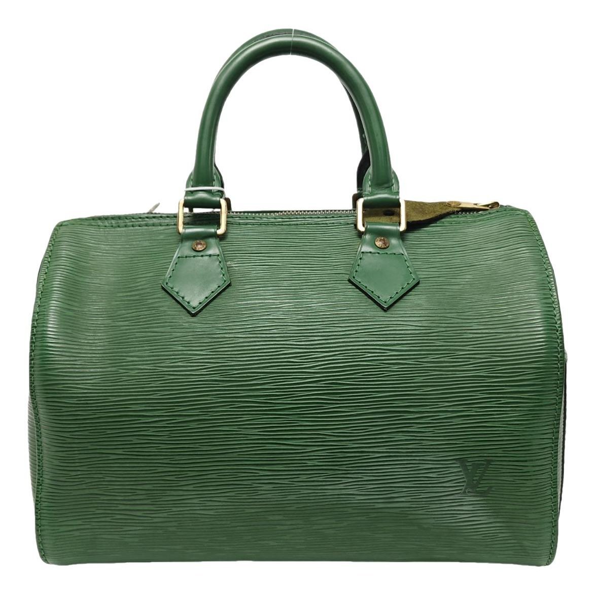 Speedy leather handbag