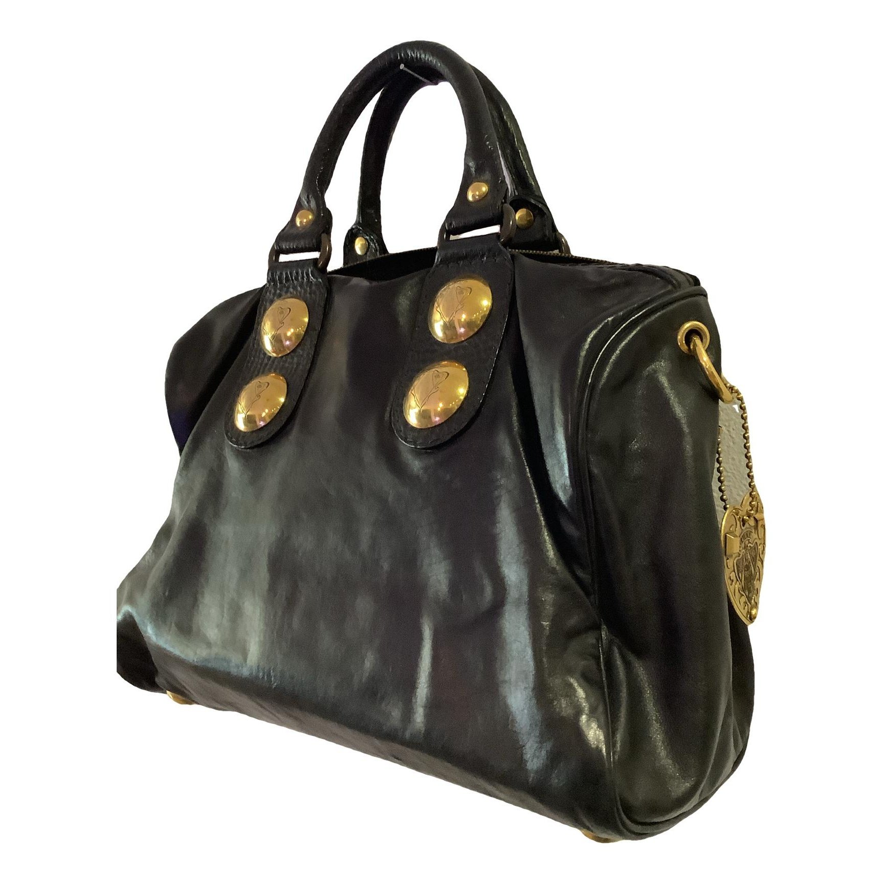Leather handbag