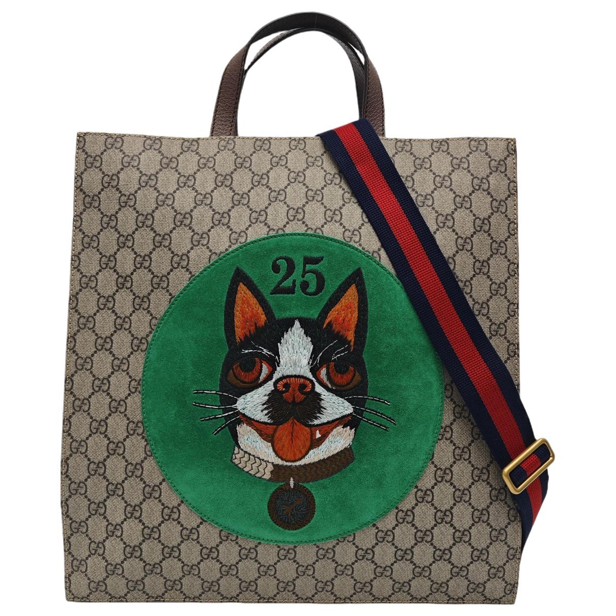 Leather tote