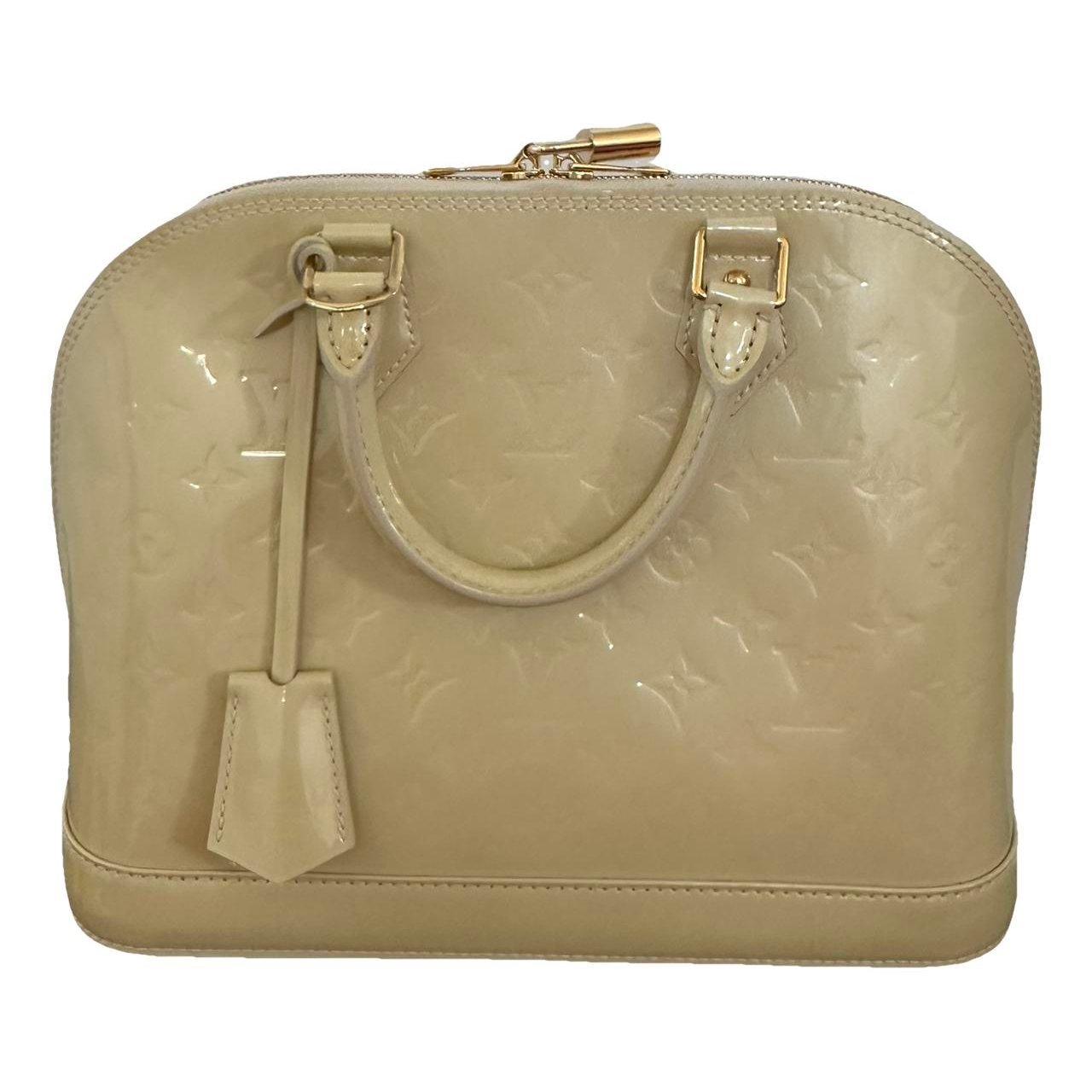 Alma patent leather handbag