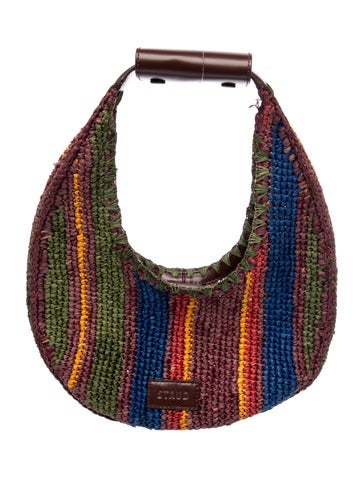 Raffia Shoulder Bag