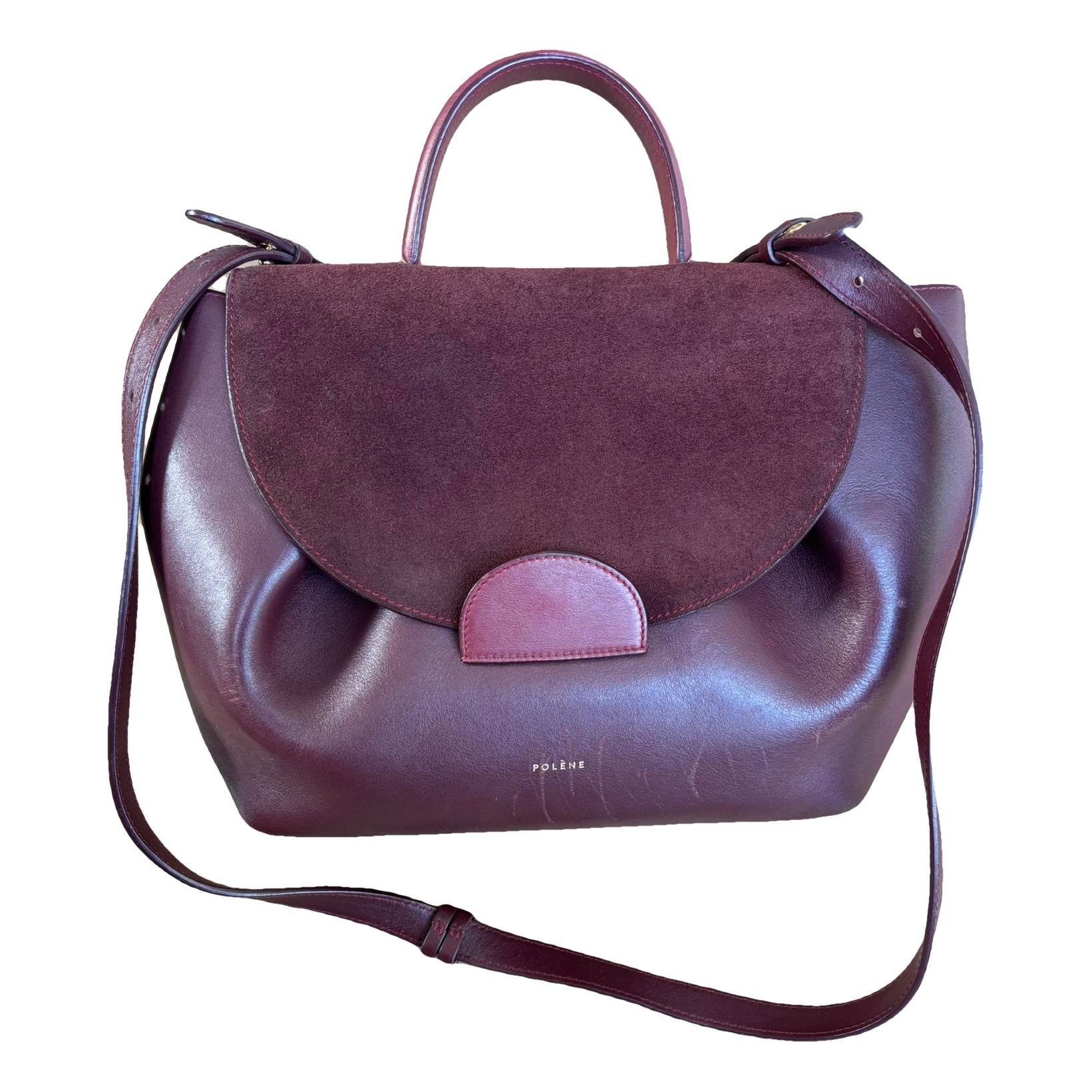 Numéro un leather crossbody bag
