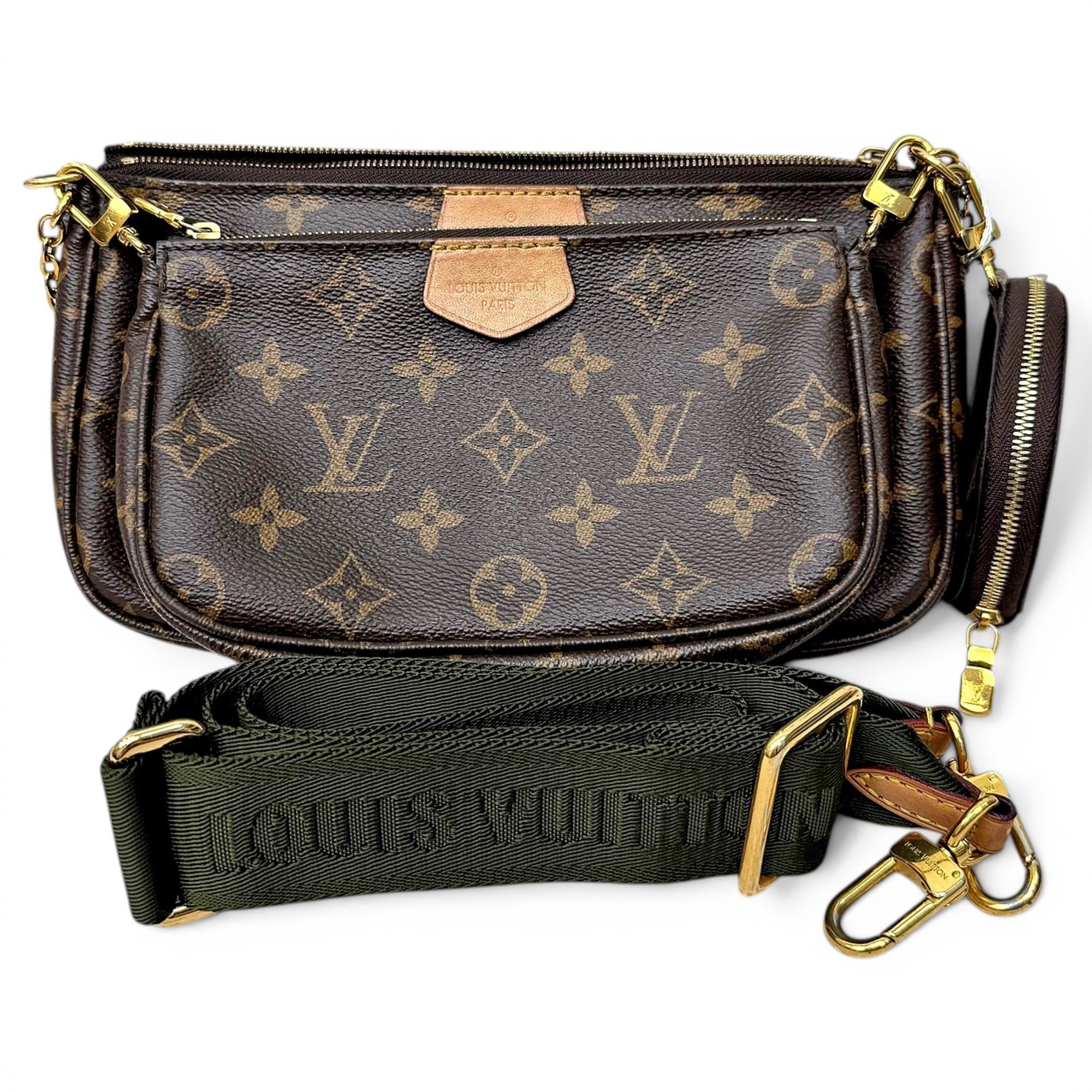 Multi Pochette Accessoires leather handbag