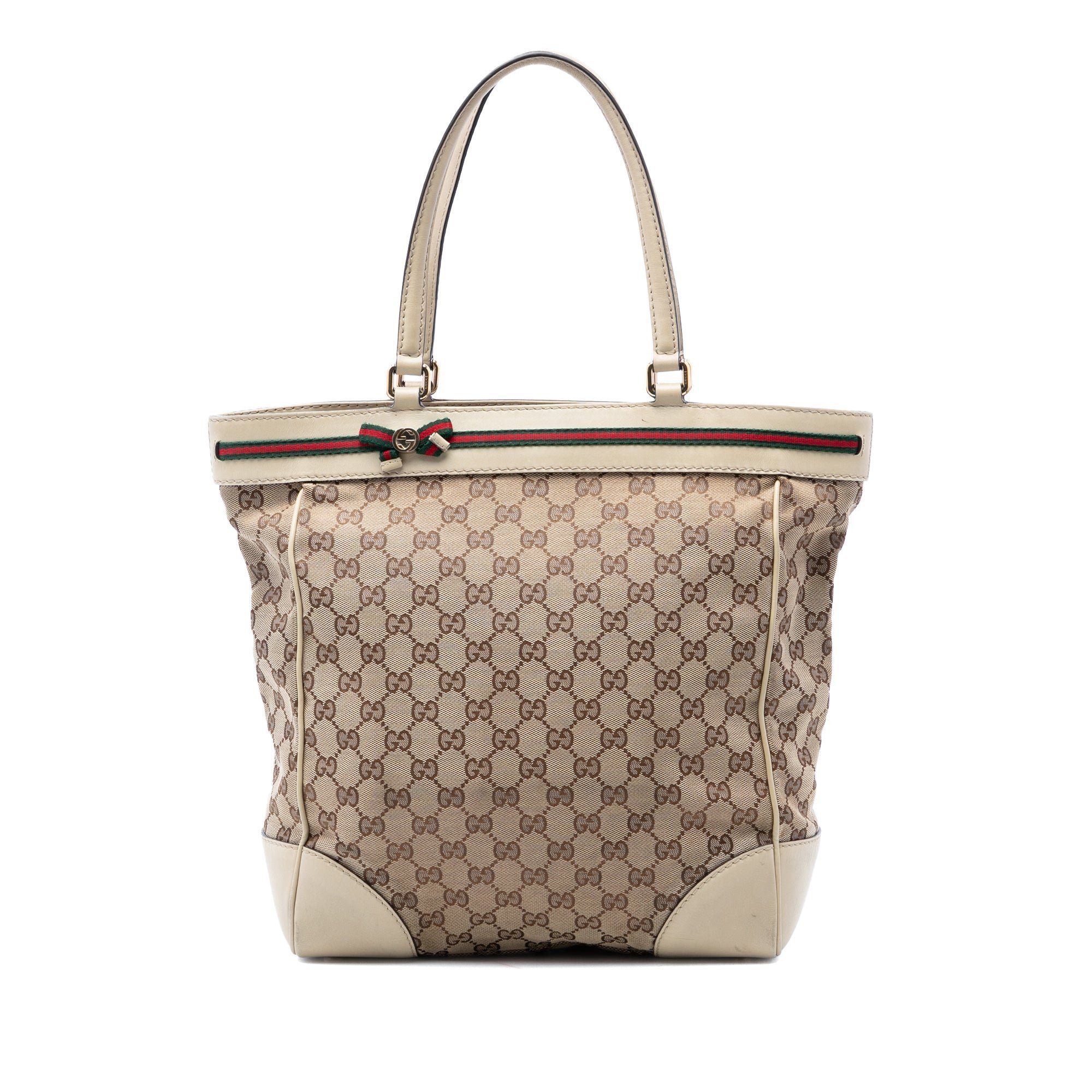 Leather tote