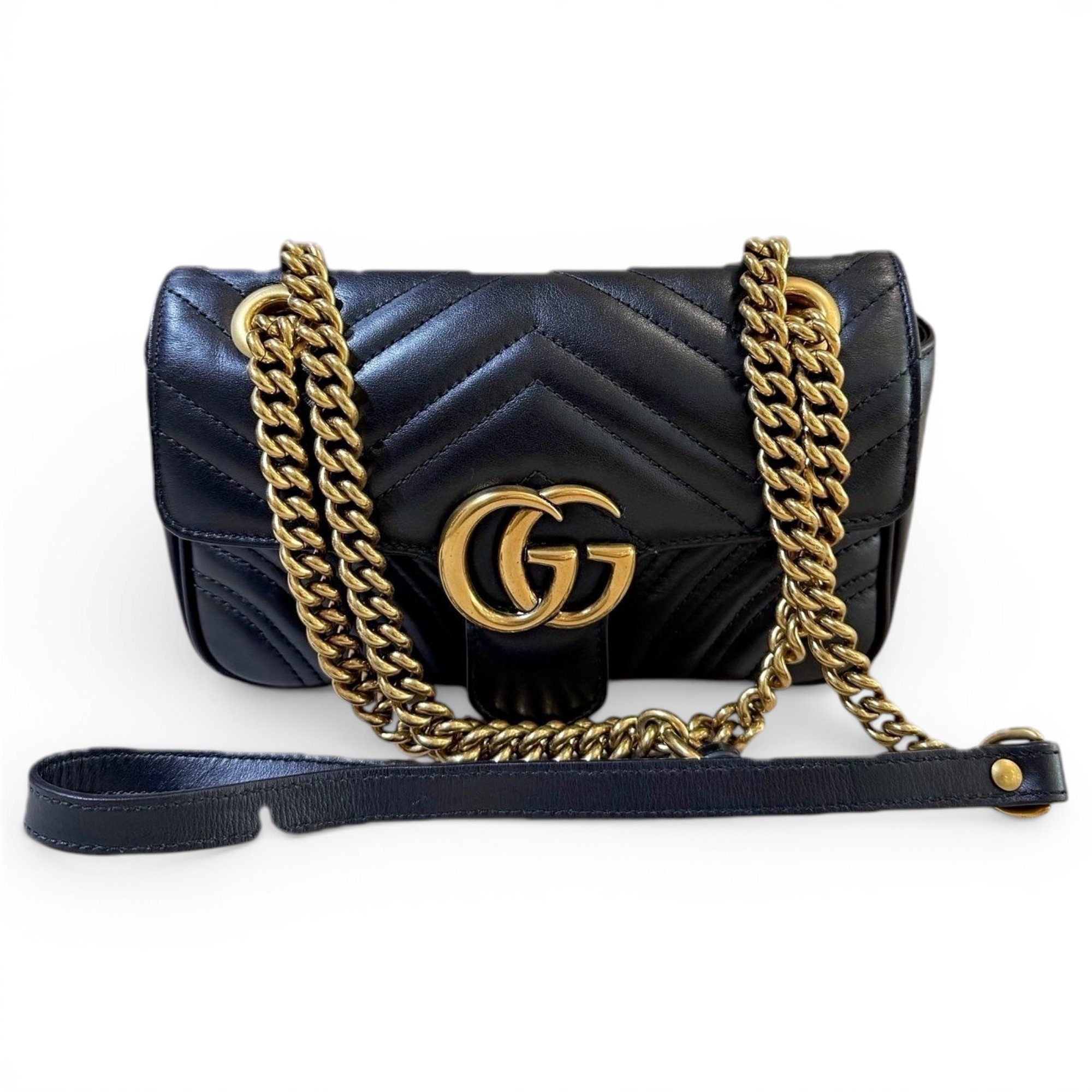 Gucci Marmont leather handbag