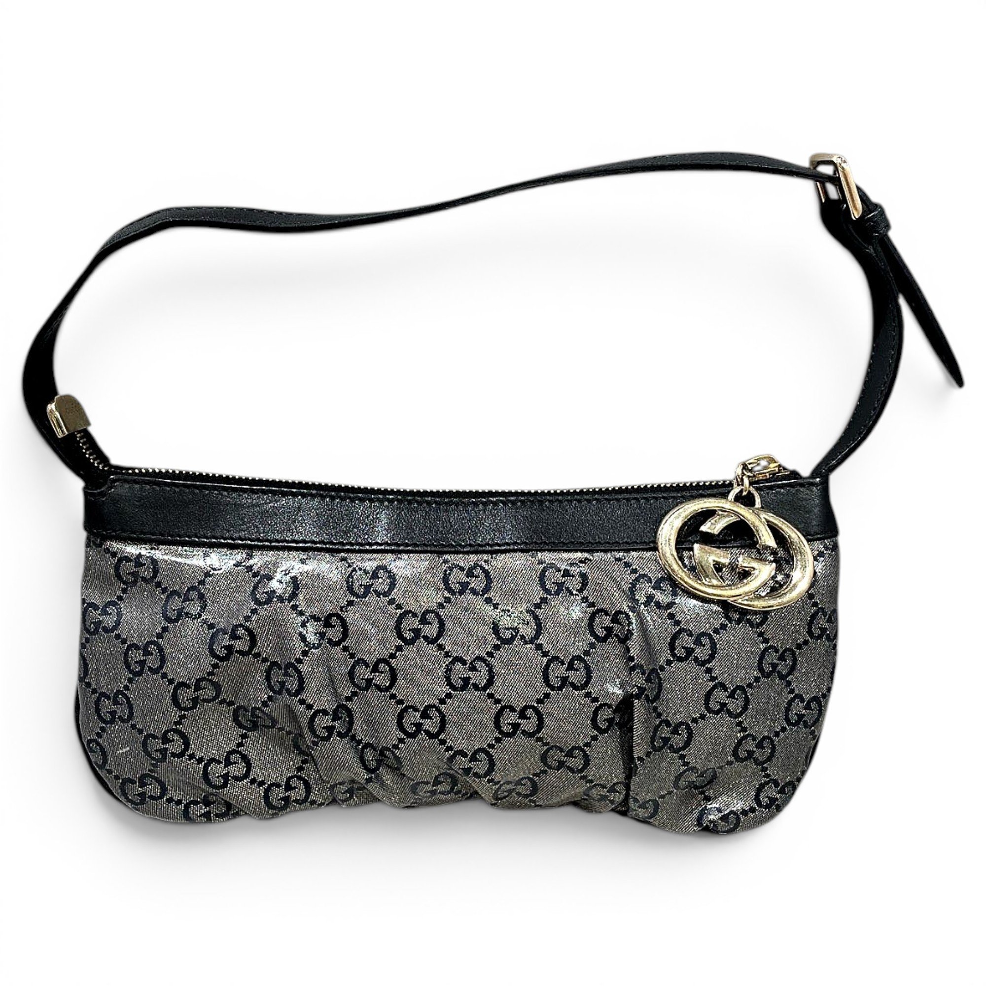 Patent leather handbag