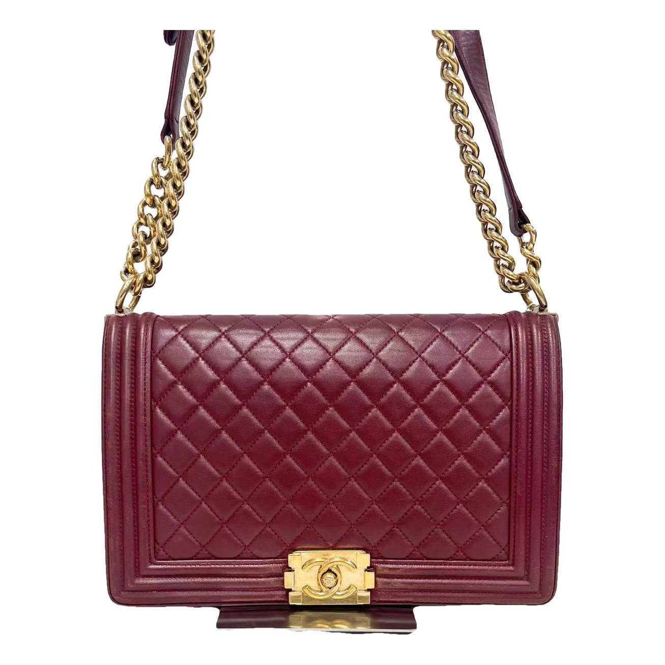 Boy leather crossbody bag