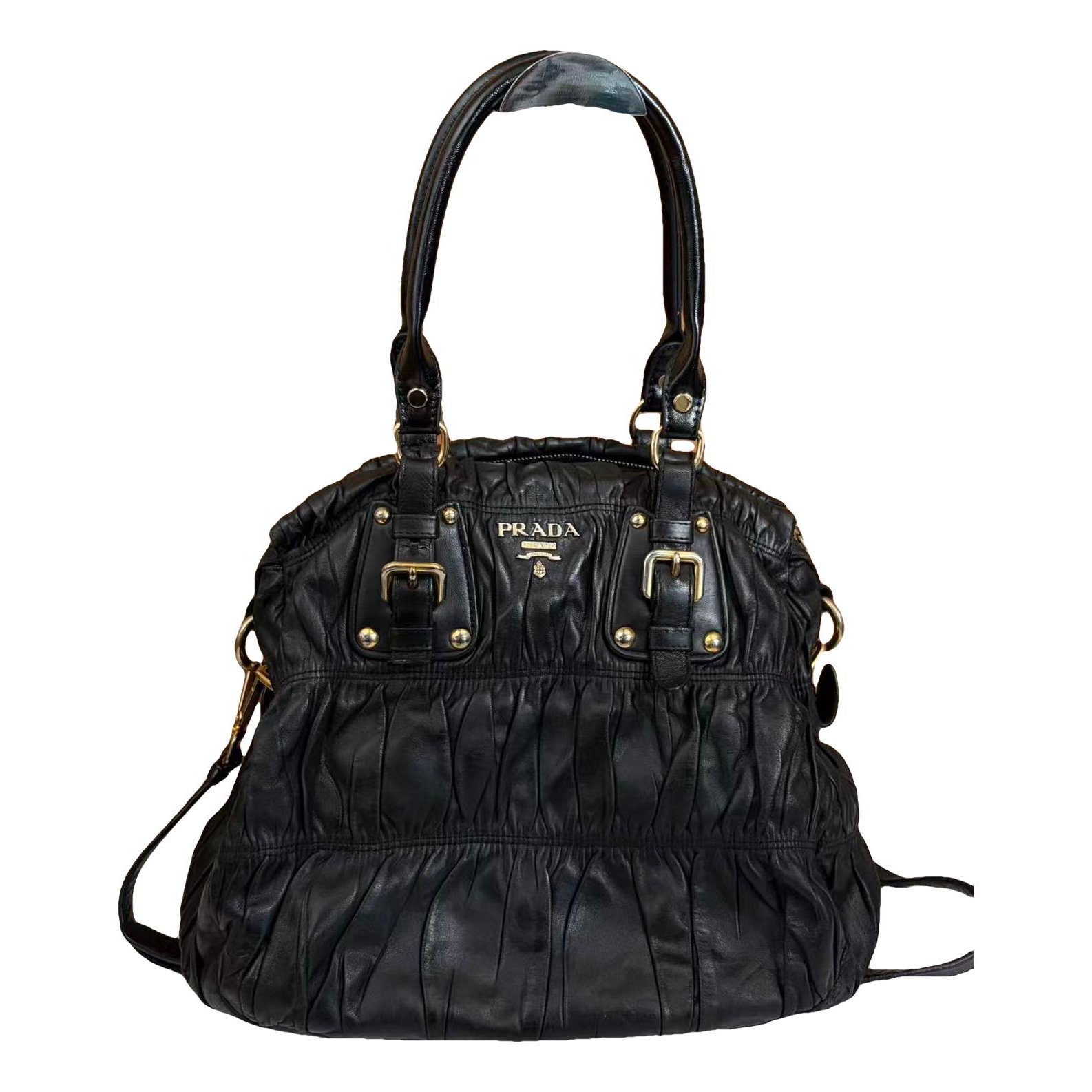 Leather tote