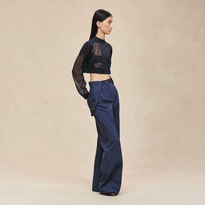Bleu Outremer Overalls Pants