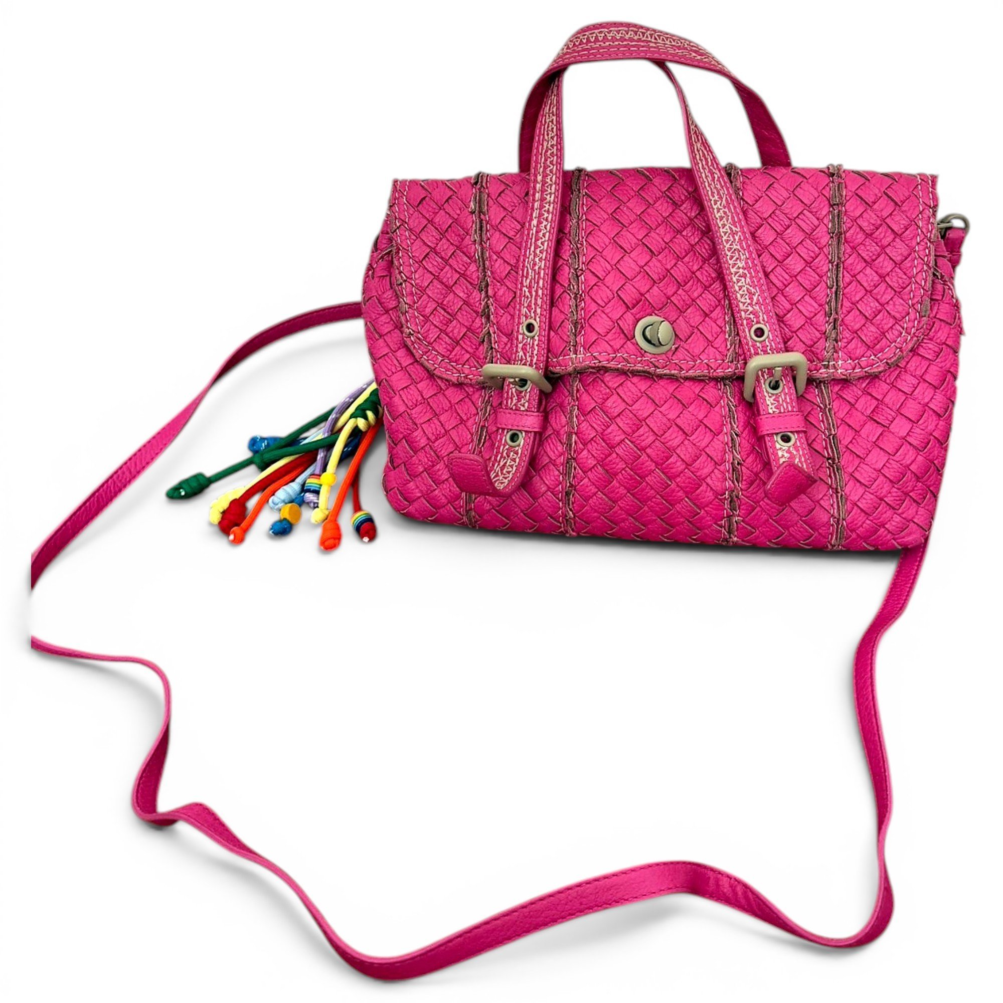 Leather handbag