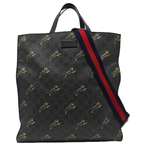 Ophidia GG Supreme leather handbag