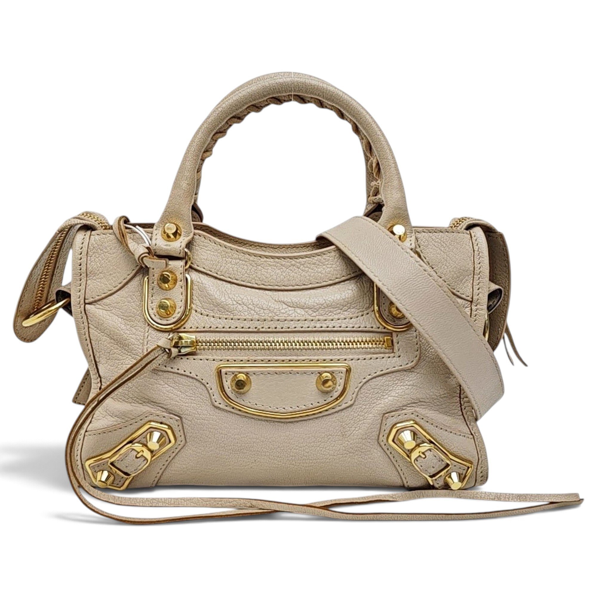Leather handbag