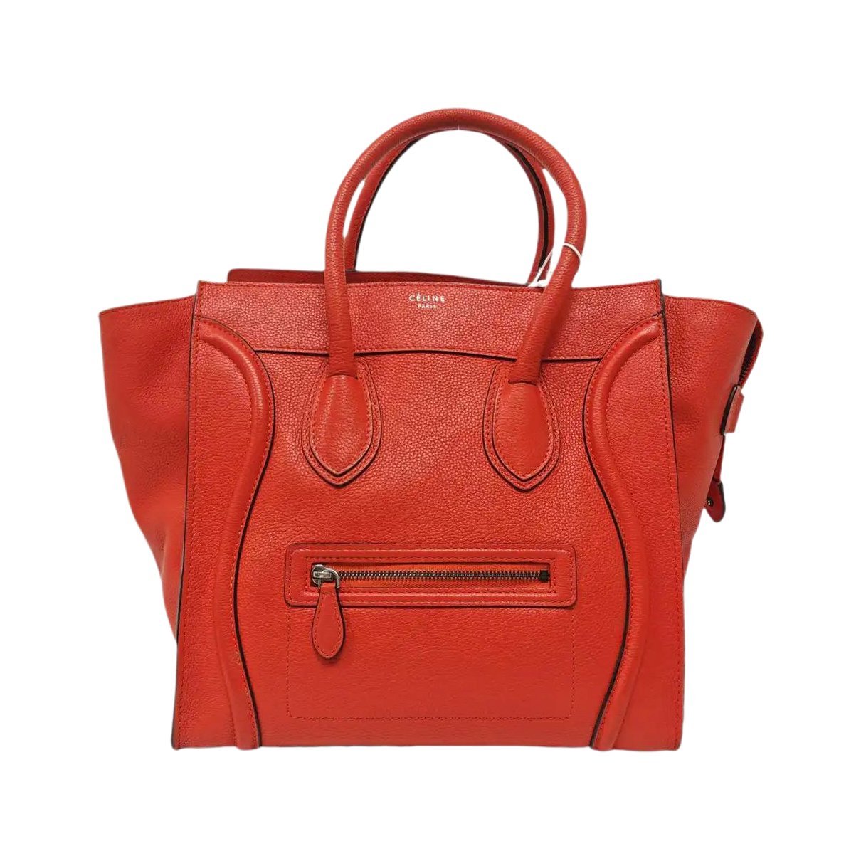 Luggage leather handbag